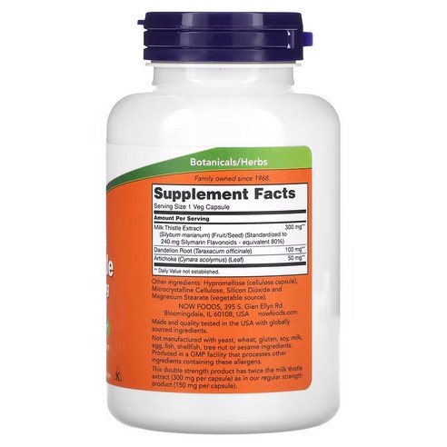 나우푸드 실리마린 밀크씨슬 300mg 리뷰 – 실리마린 240mg, 숫자부터 제대로 보기